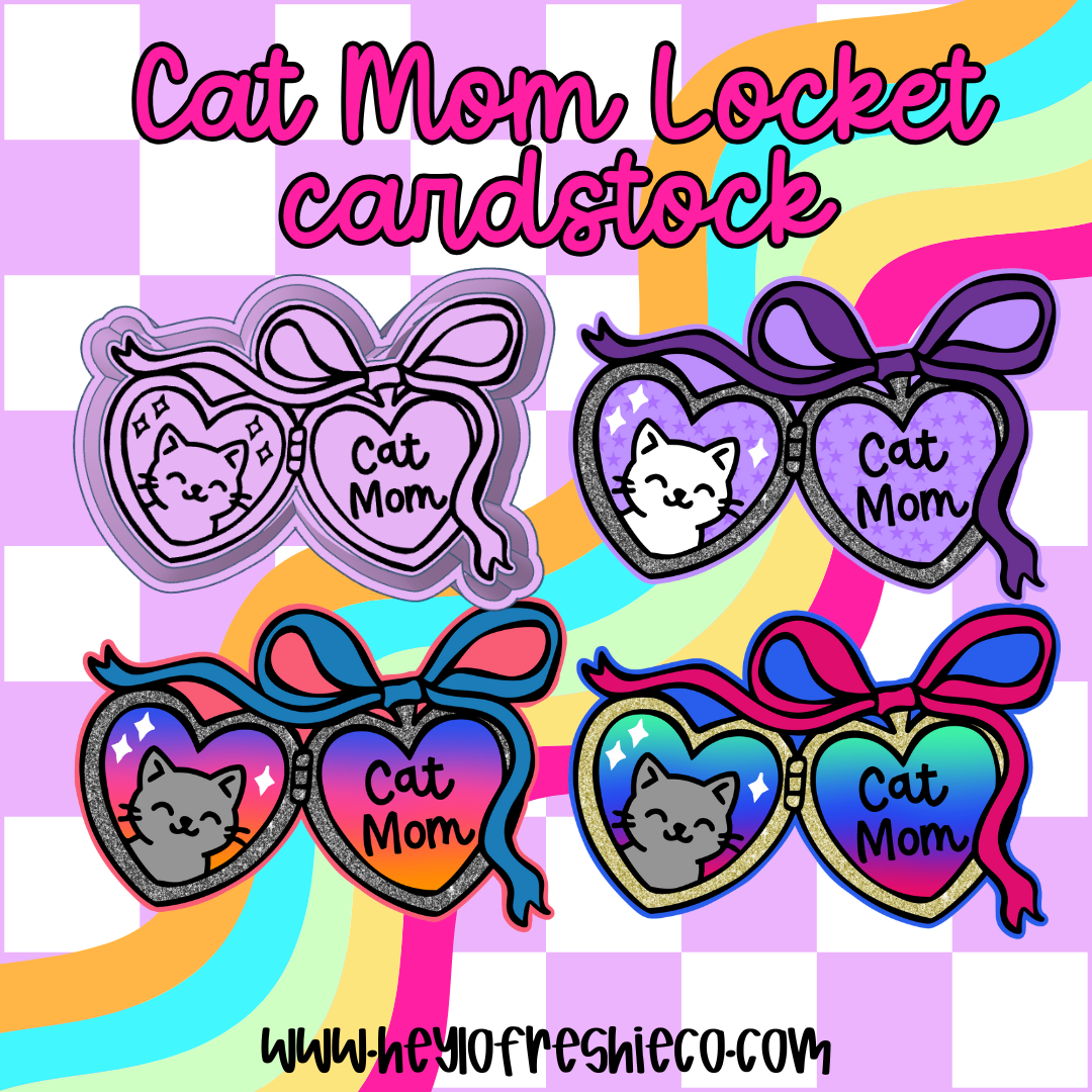 Cardstock Grab Bag | Cat Mom Locket