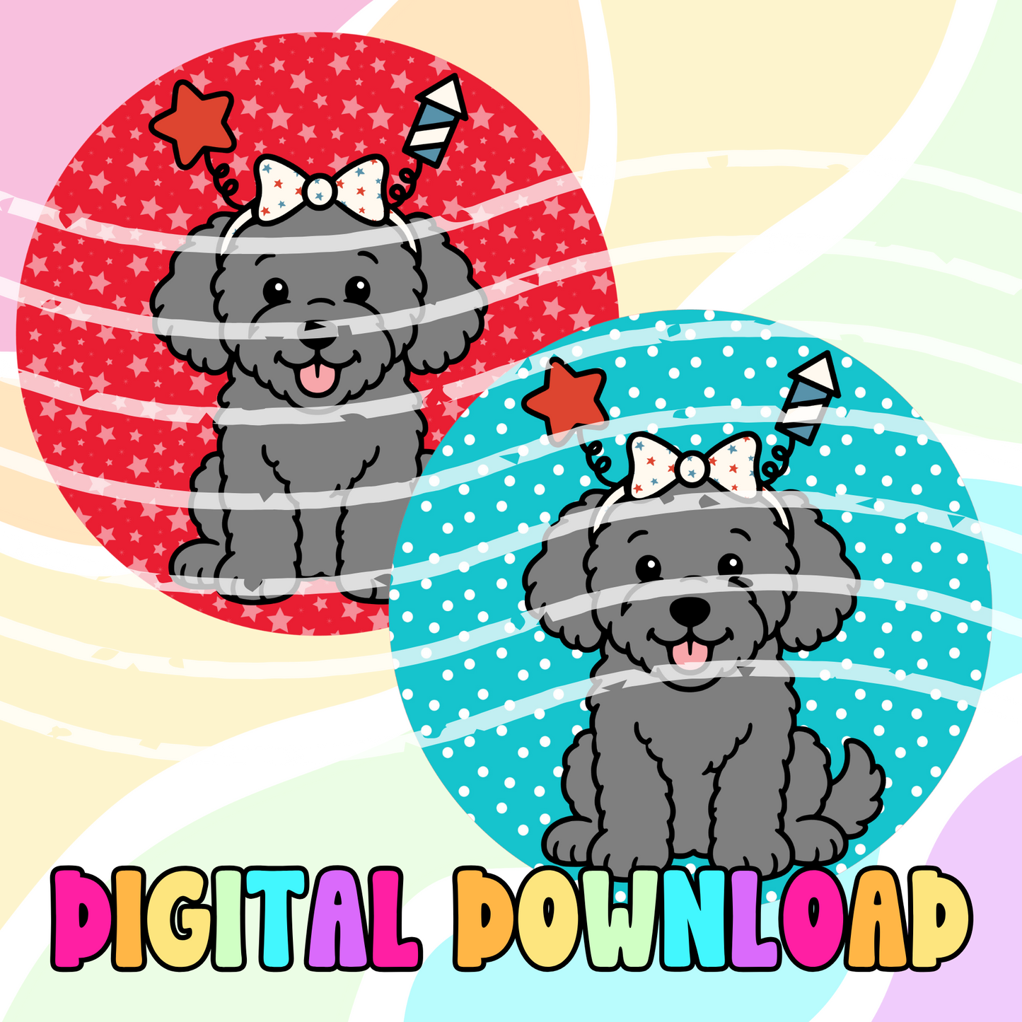 Digital Cardstock: Full Round/Square Drive