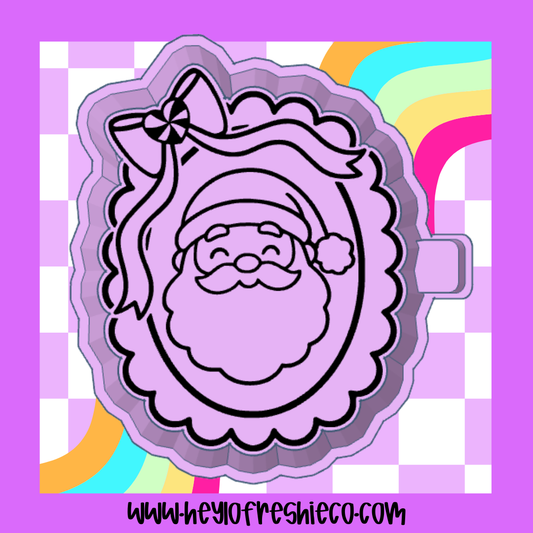 Santa Frame Silicone Mold