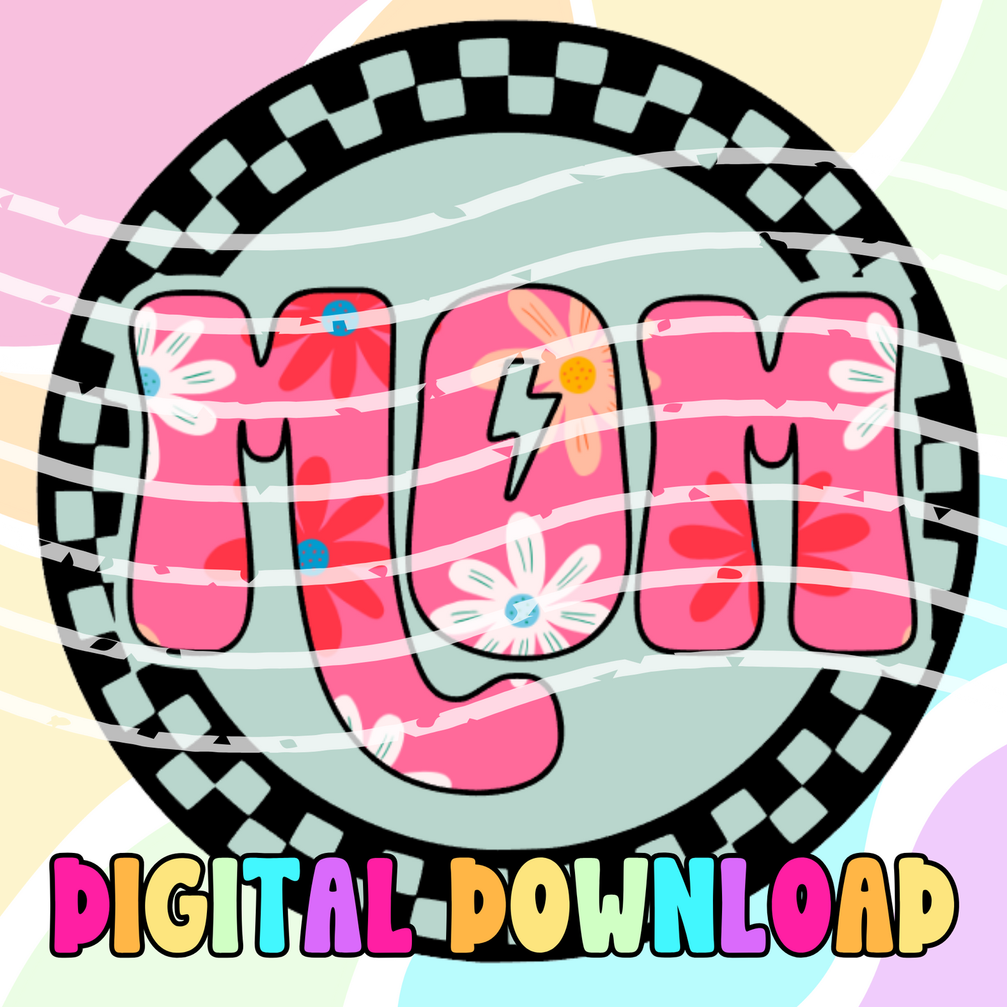 Digital Cardstock: Full Round/Square Drive