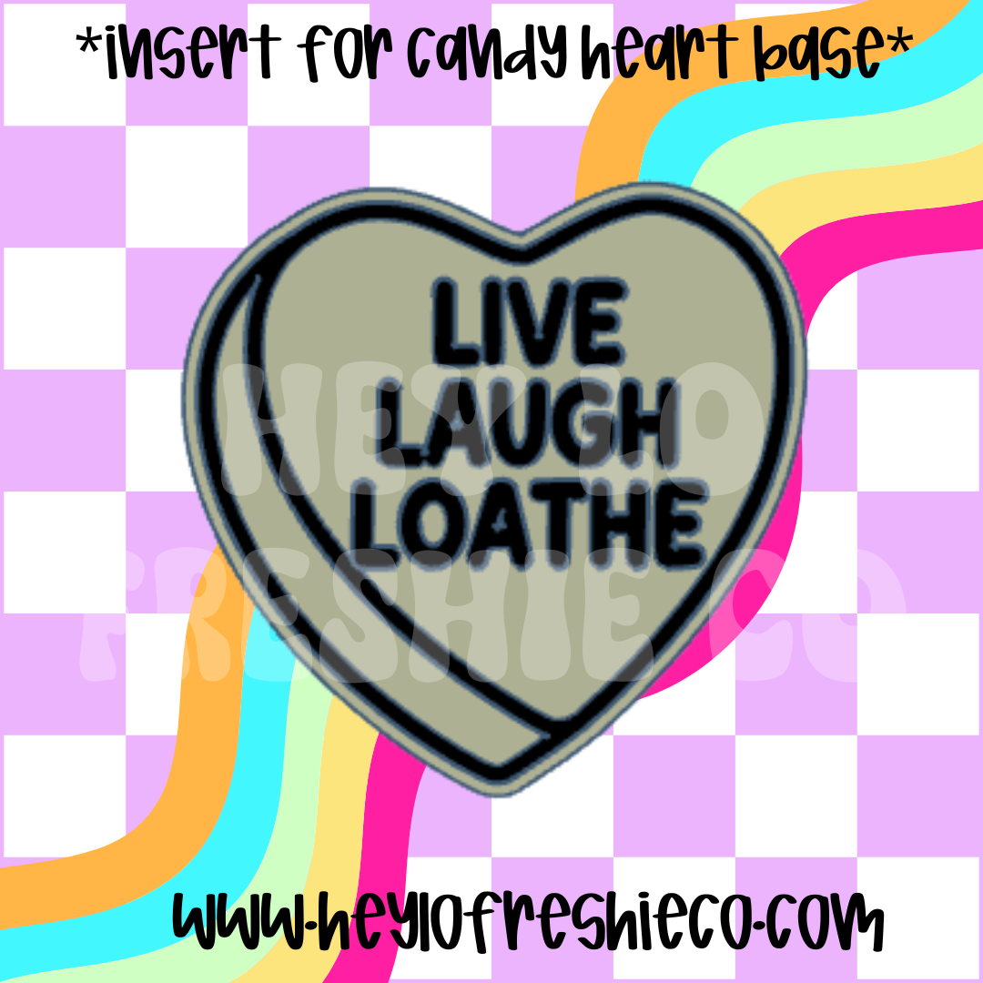Candy Heart Silicone Mold Inserts