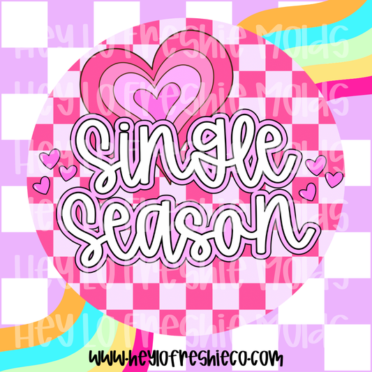 Round Cardstock 158 | Single Season