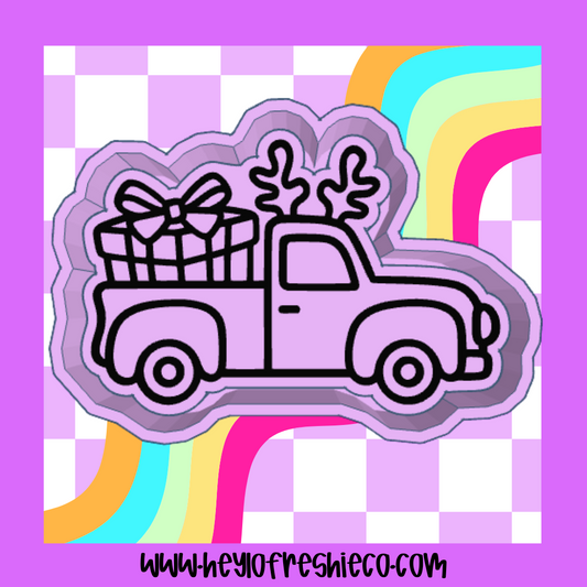 Present Truck Silicone Mold