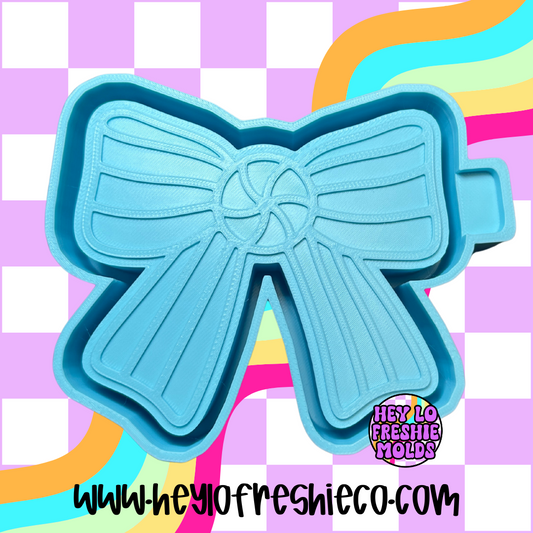 Peppermint Bow Silicone Mold