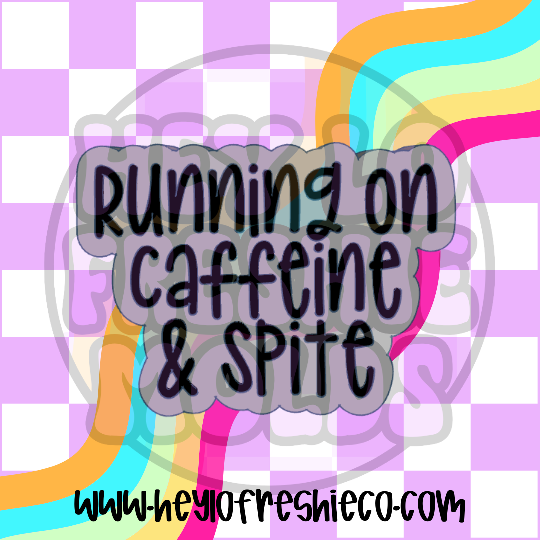 "Running On"  Silicone Molds