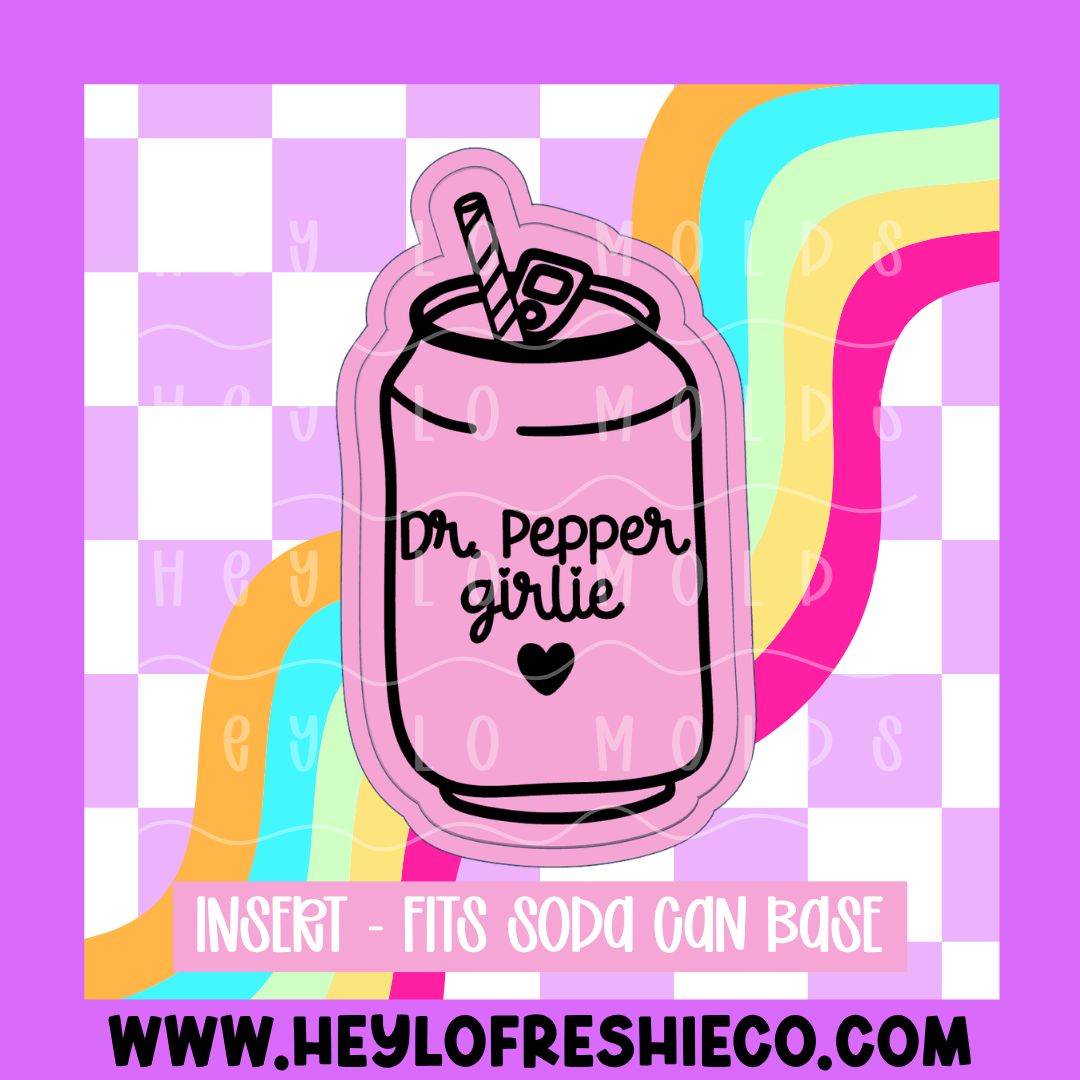 Soda Can Insert - Dr Pepper Girlie – Hey Lo Freshie Co