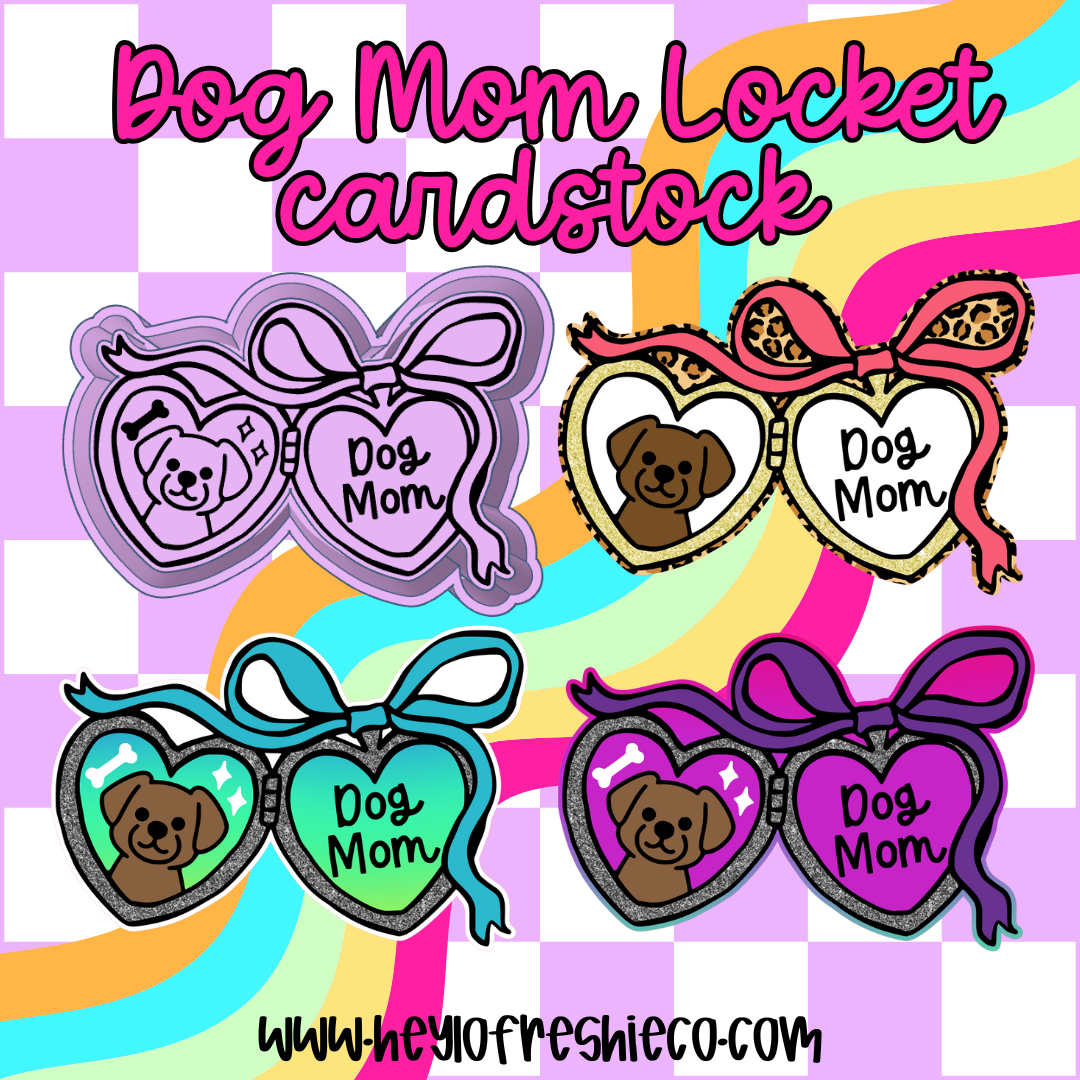 Cardstock Grab Bag | Dog Mom Locket