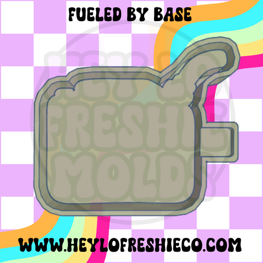 "Fueled By" Insert Silicone Mold