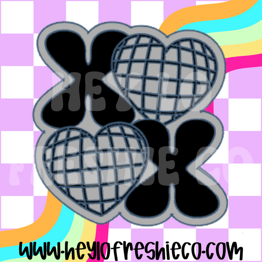 XOXO Silicone Mold
