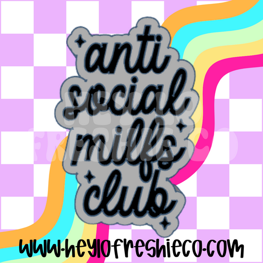 Antisocial MILFS Club Silicone Mold