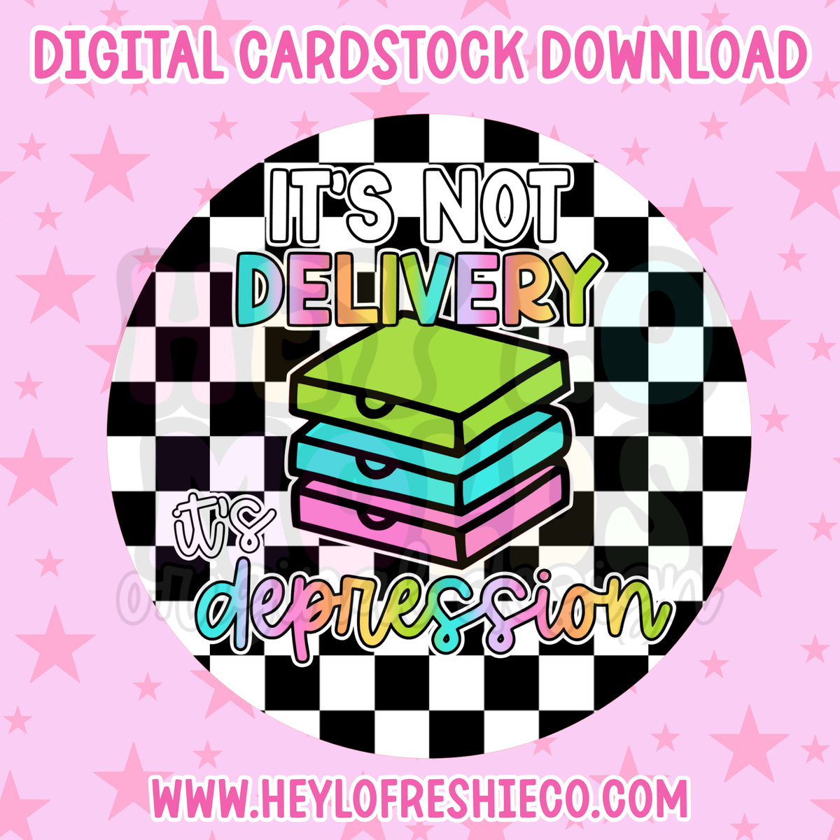 Digital Cardstock: It's Not Delivery It's Depression