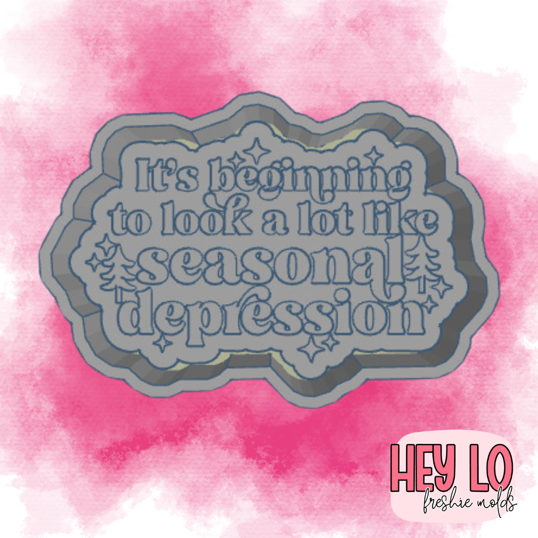 Seasonal Depression Silicone Mold