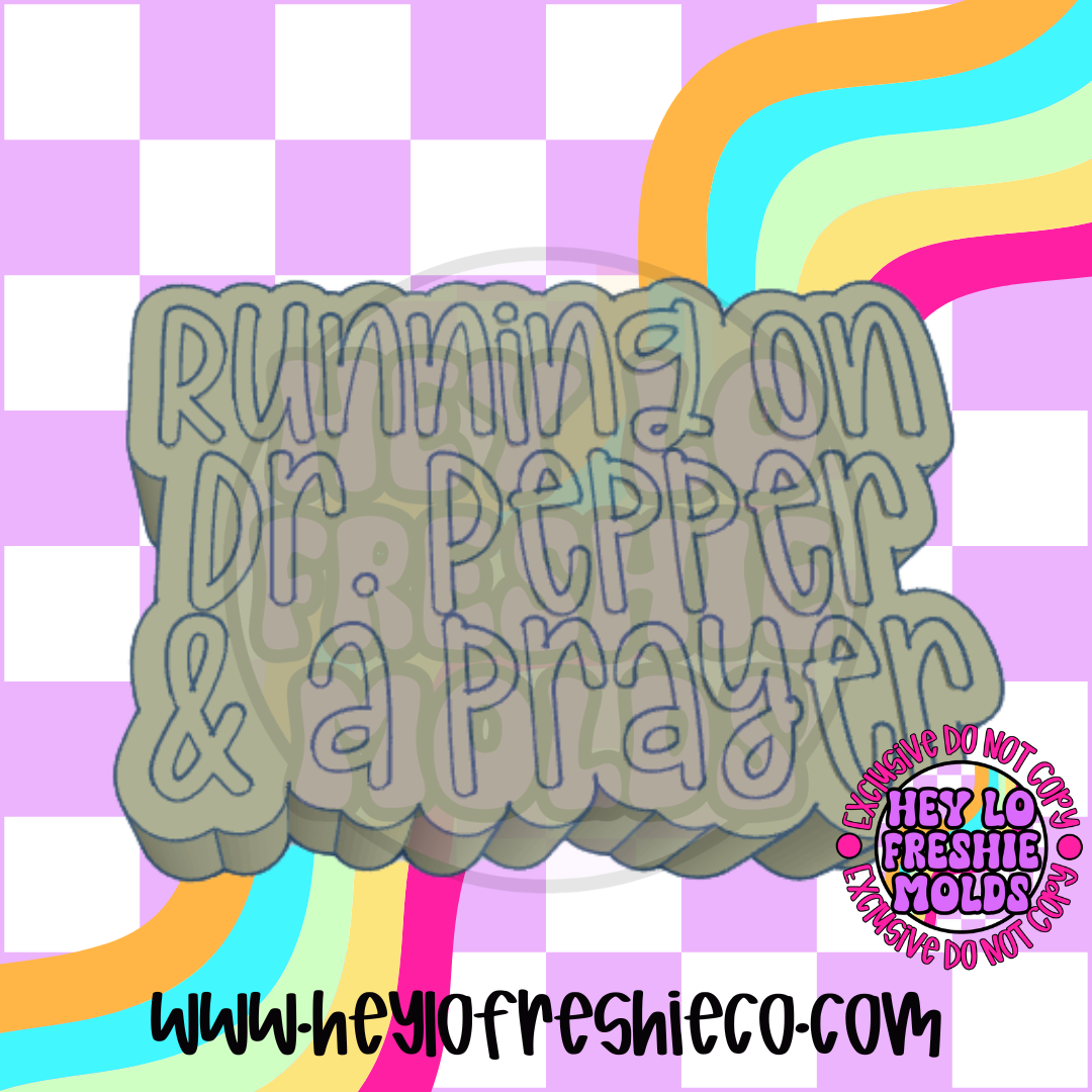 "Running On"  Silicone Molds