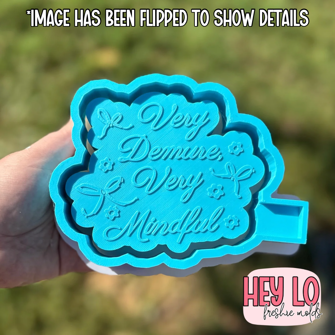 Very Demure Very Mindful Silicone Mold