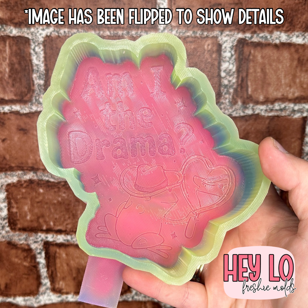 Am I The Drama Silicone Mold