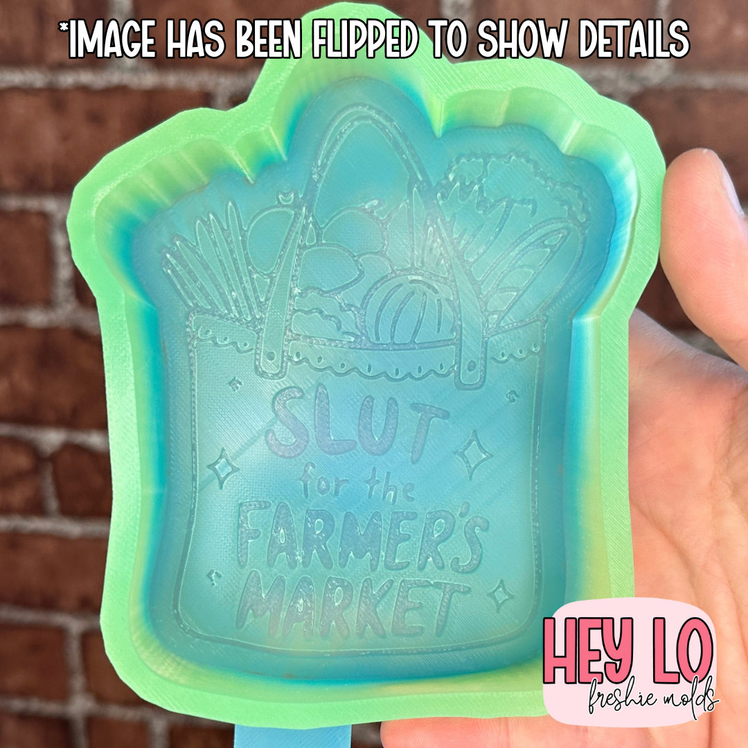 Slut For The Farmers Market Silicone Mold