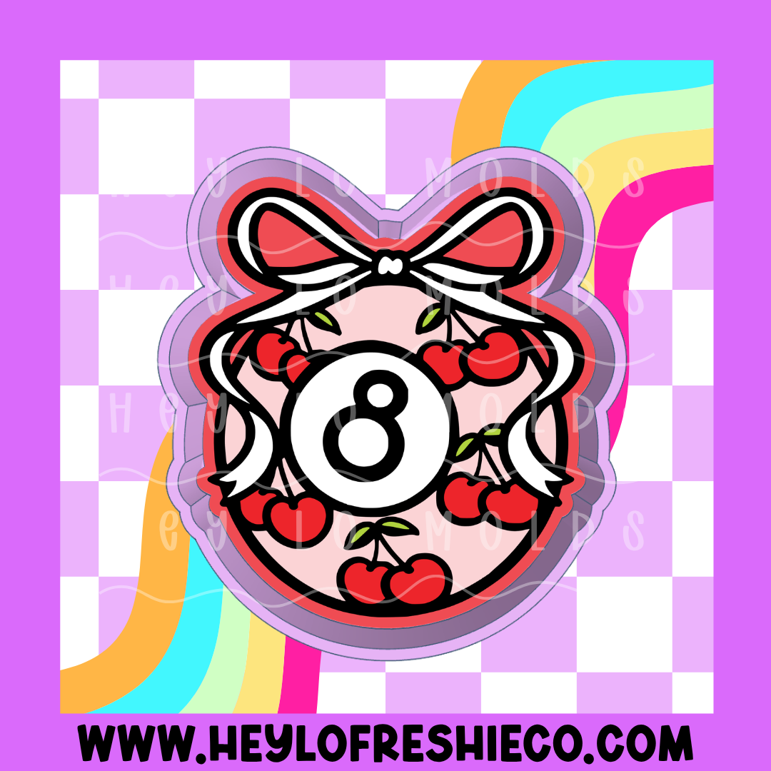 Cherry 8 Ball Silicone Mold – Hey Lo Freshie Co
