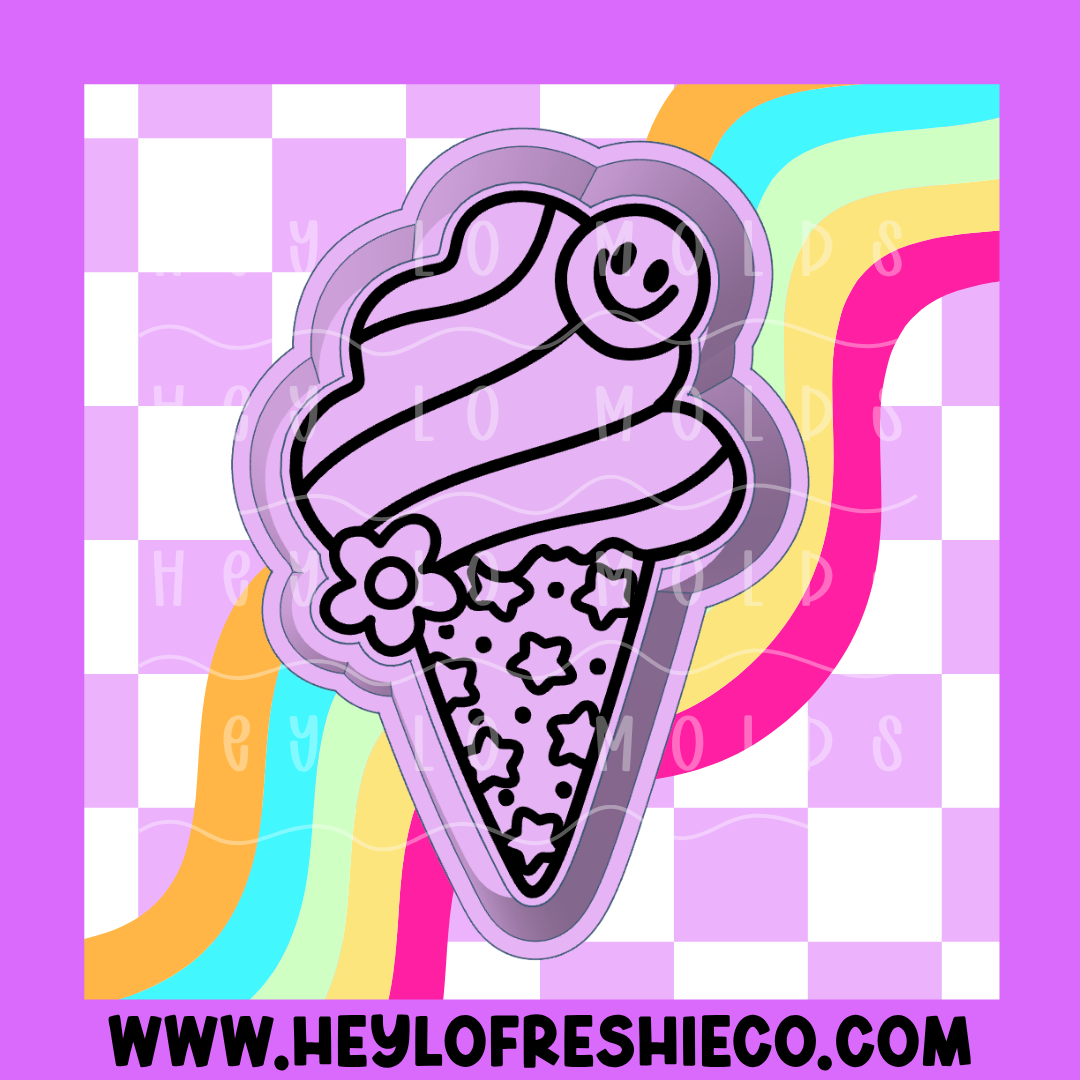 Ice Cream Cone Silicone Mold