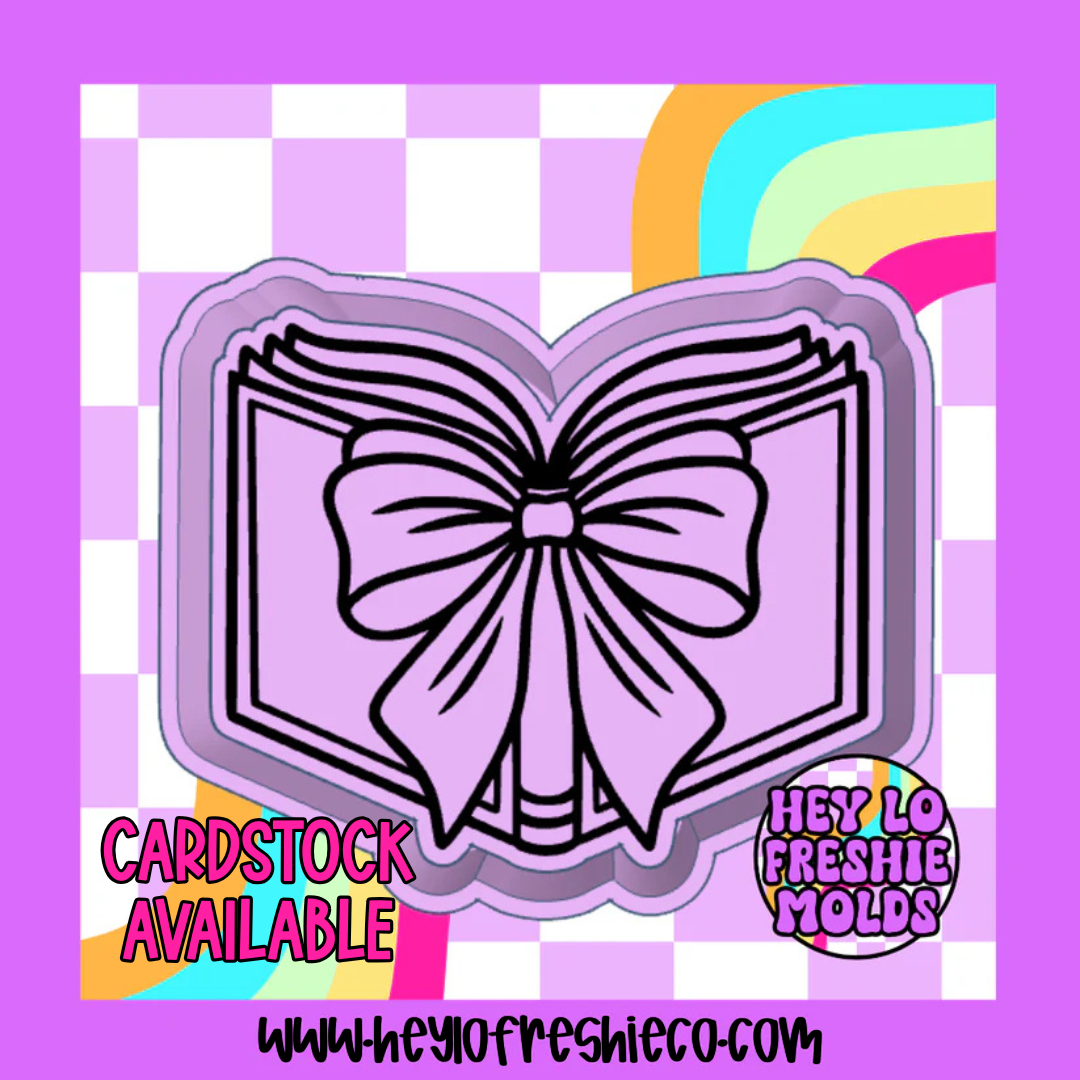 Bow Book Silicone Mold