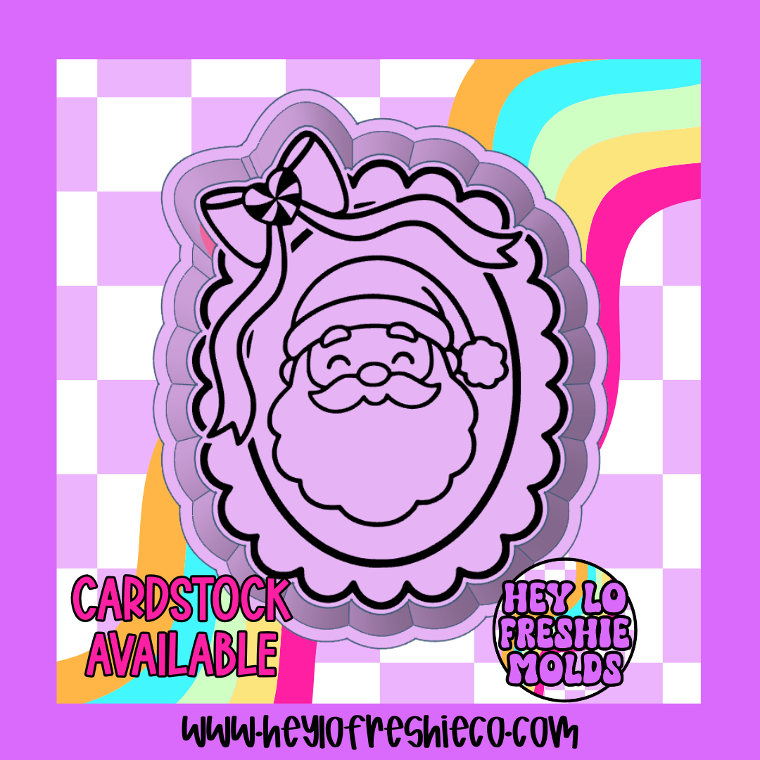 Santa Frame Silicone Mold