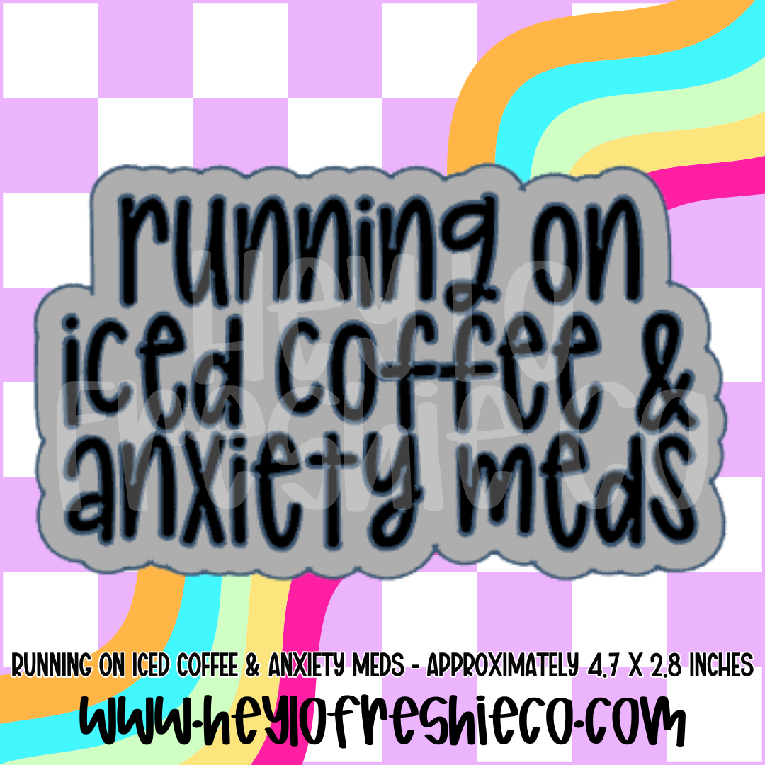 "Running On"  Silicone Molds