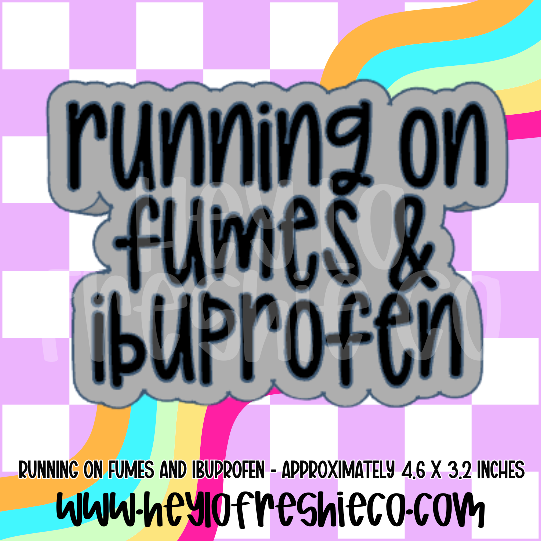 "Running On"  Silicone Molds