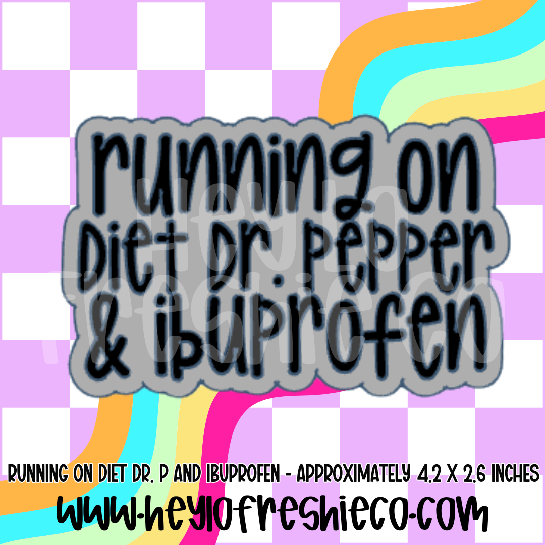 "Running On"  Silicone Molds