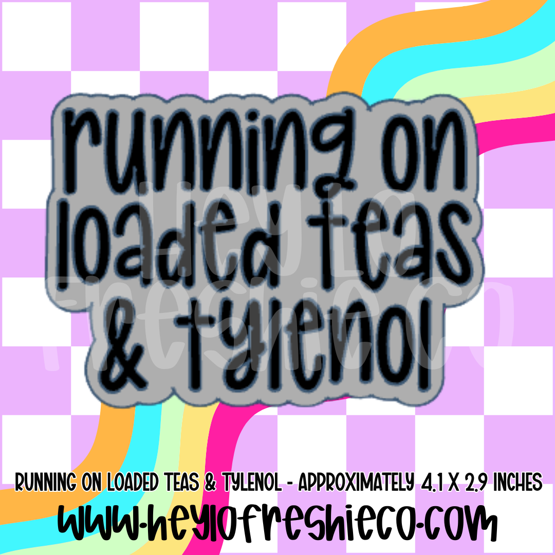 "Running On"  Silicone Molds