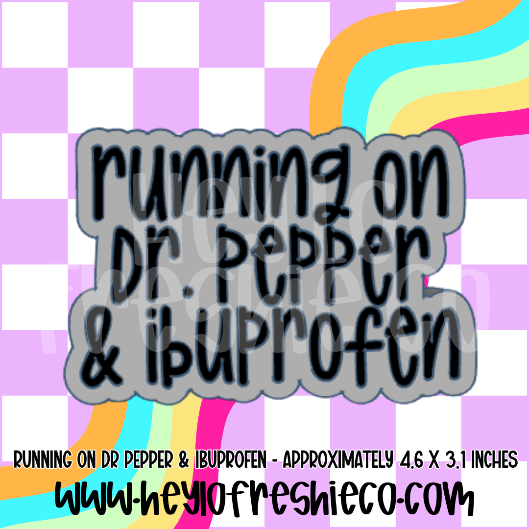 "Running On"  Silicone Molds