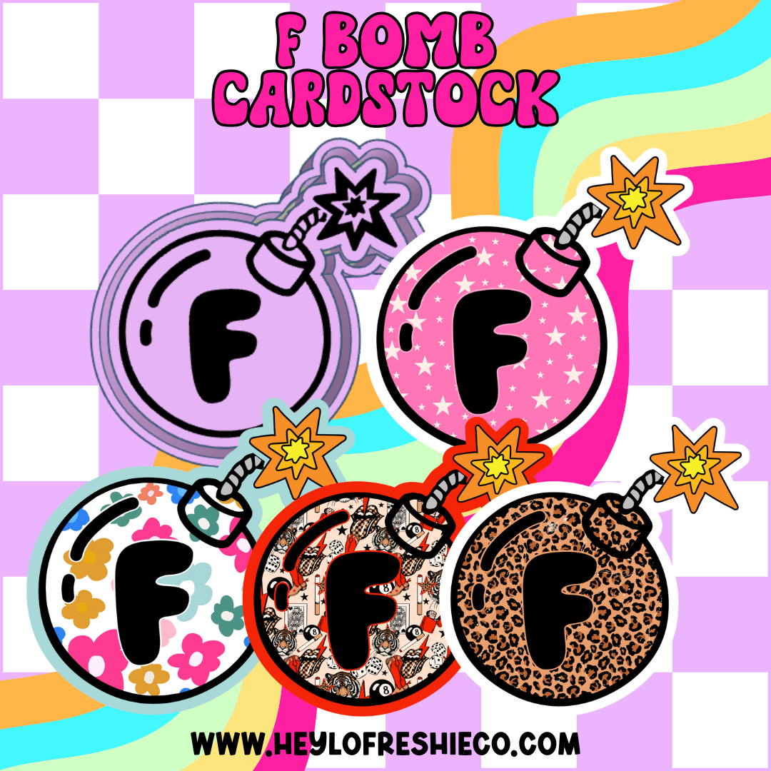 Cardstock Grab Bag | F Bomb
