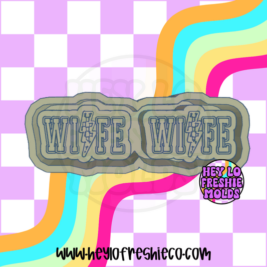 Wife With Lightning Vent Silicone Mold