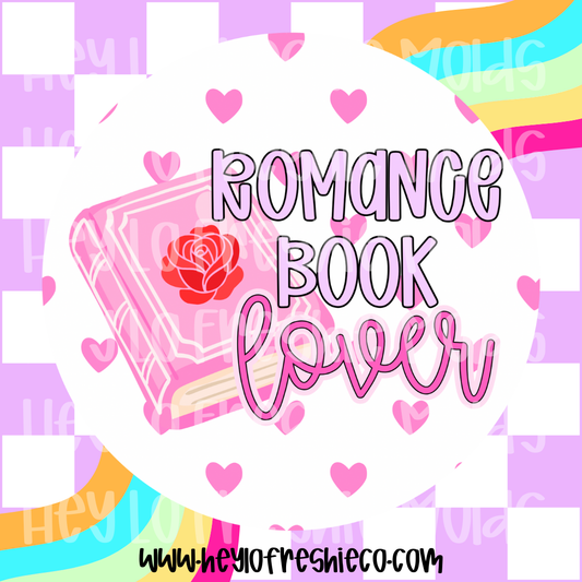 Round Cardstock | Romance Book Lover