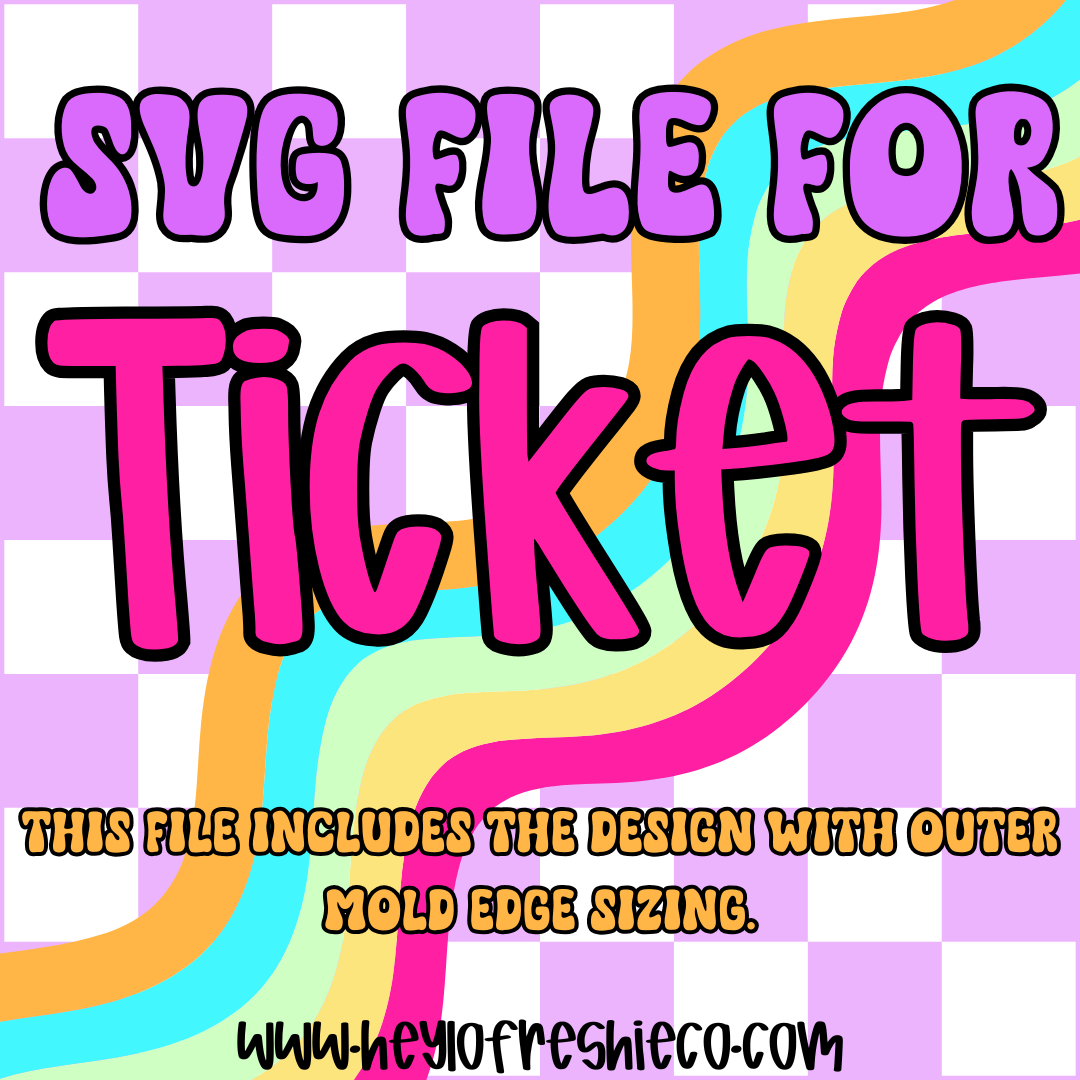 SVG FILE for Ticket
