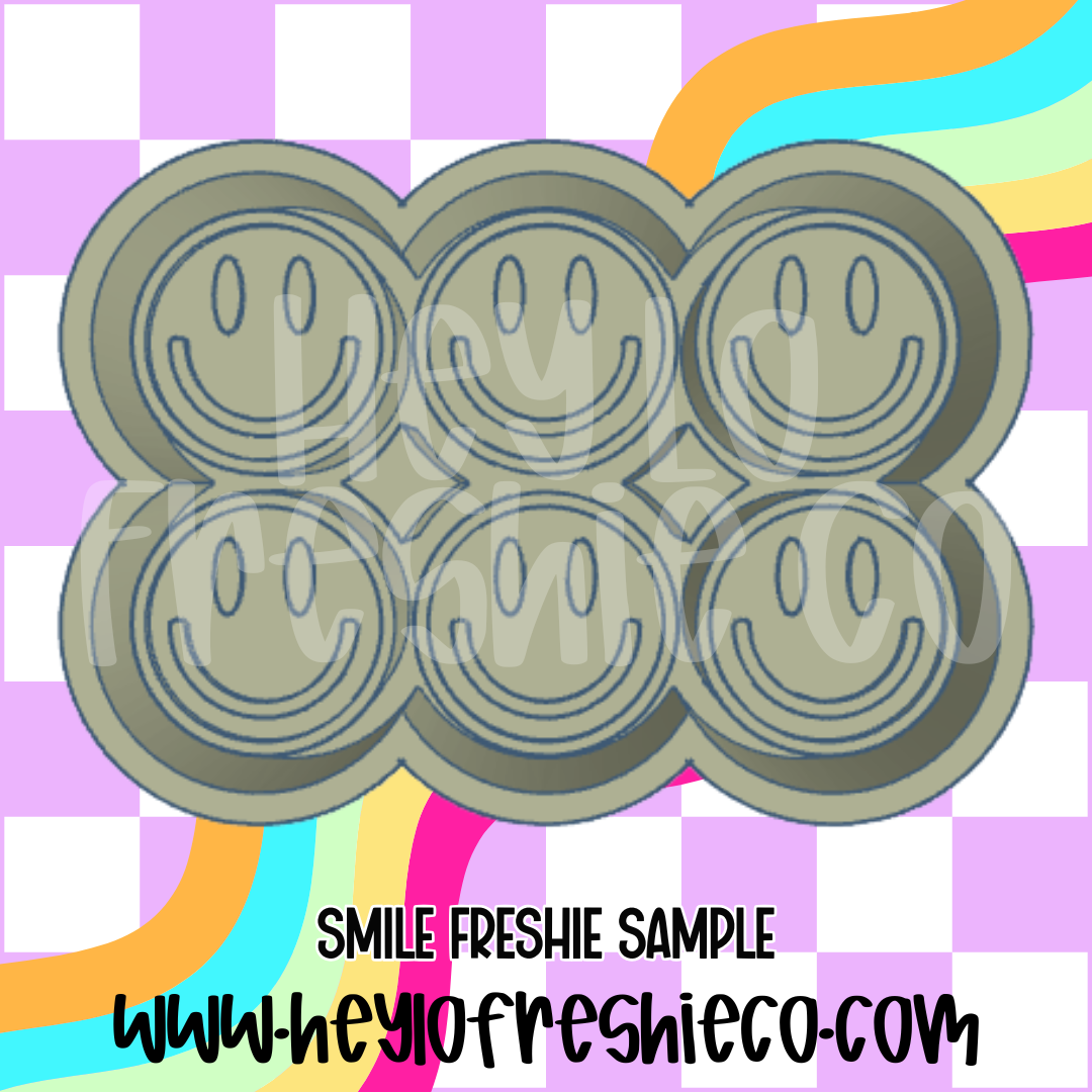 Smile Freshie Sample Silicone Mold – Hey Lo Freshie Co