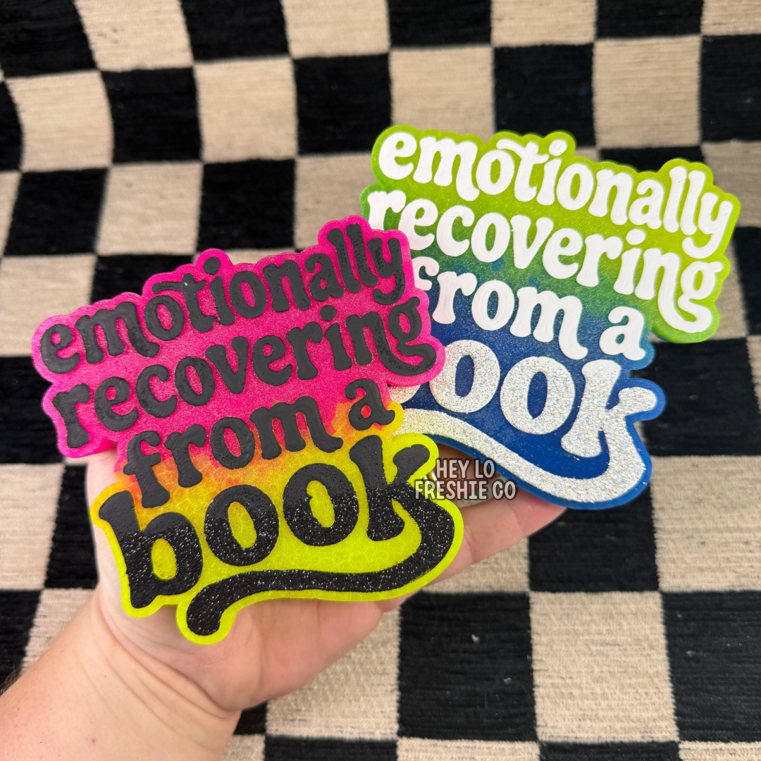 Emotionally Recovering From A Book Silicone Mold