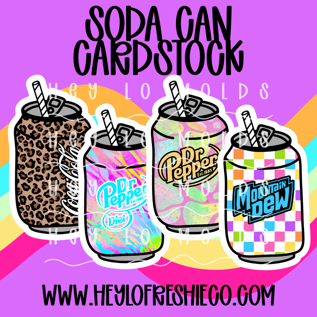 Cardstock Grab Bag | Soda Can