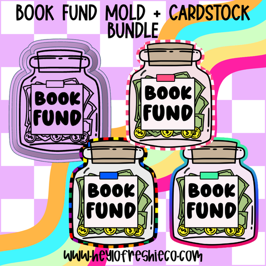 Mold & Cardstock Bundle: Book Fund