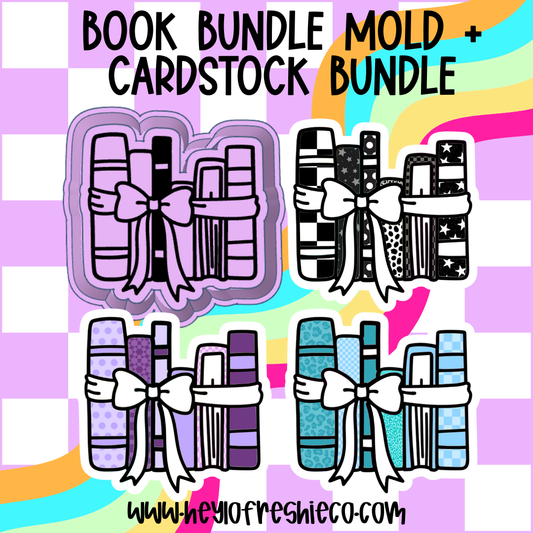 Mold & Cardstock Bundle: Book Bundle