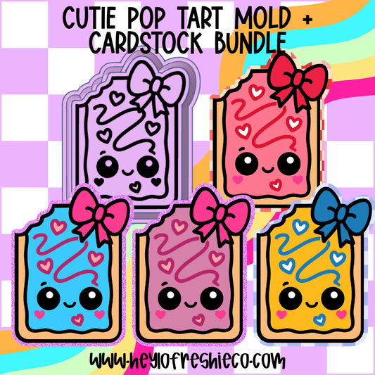 Mold & Cardstock Bundle: Cutie Poptart