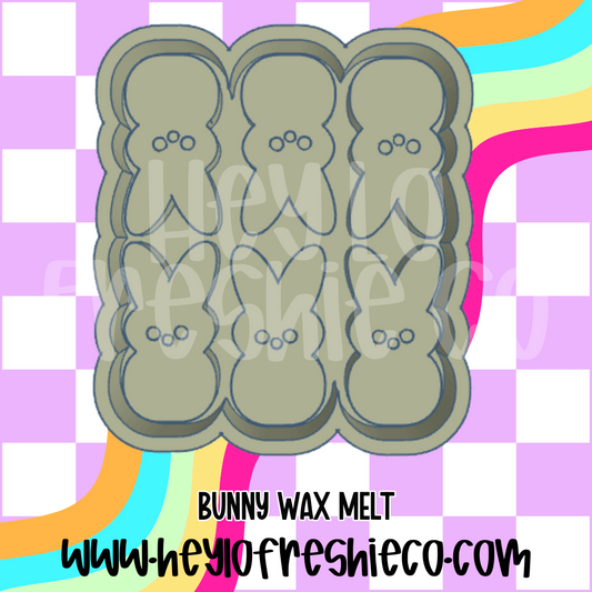 Bunny Wax Melt Silicone Mold