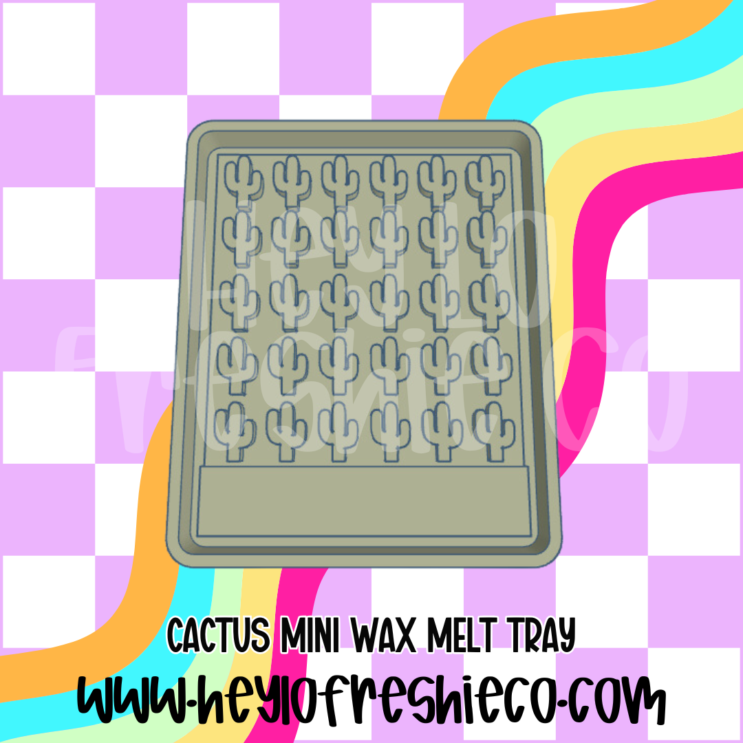 Cactus Mini Wax Silicone Mold