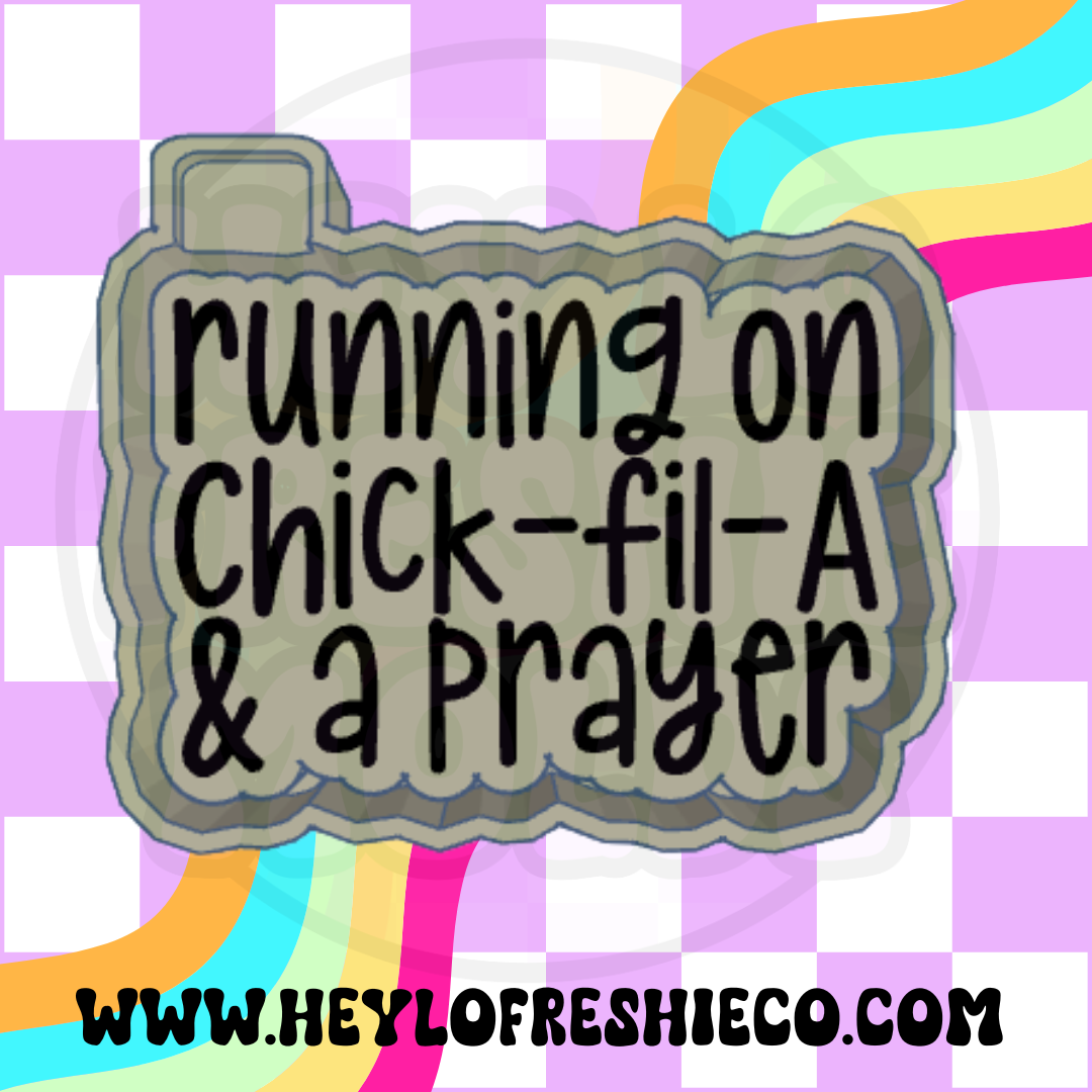 "Running On"  Silicone Molds