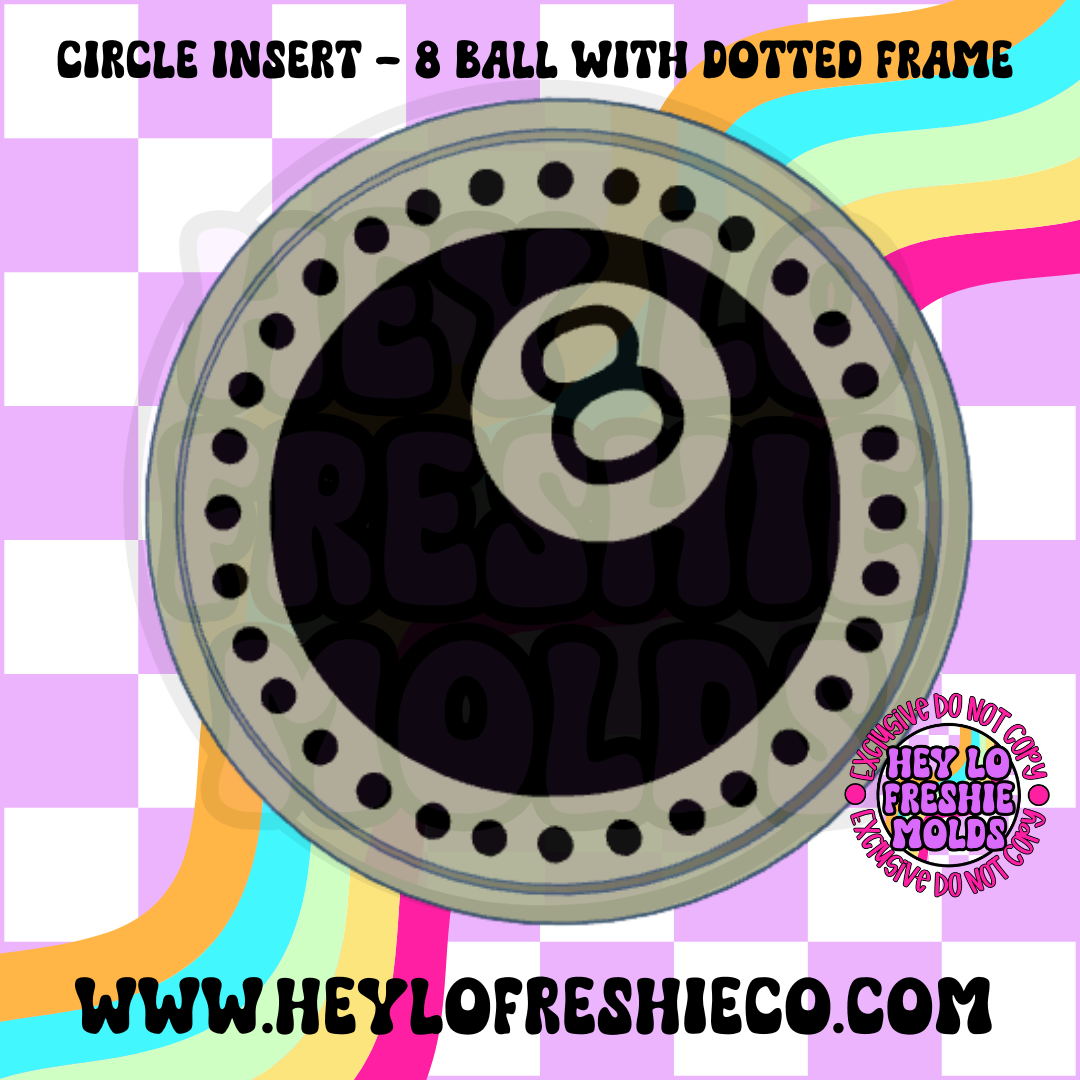 8 Ball Insert Silicone Mold