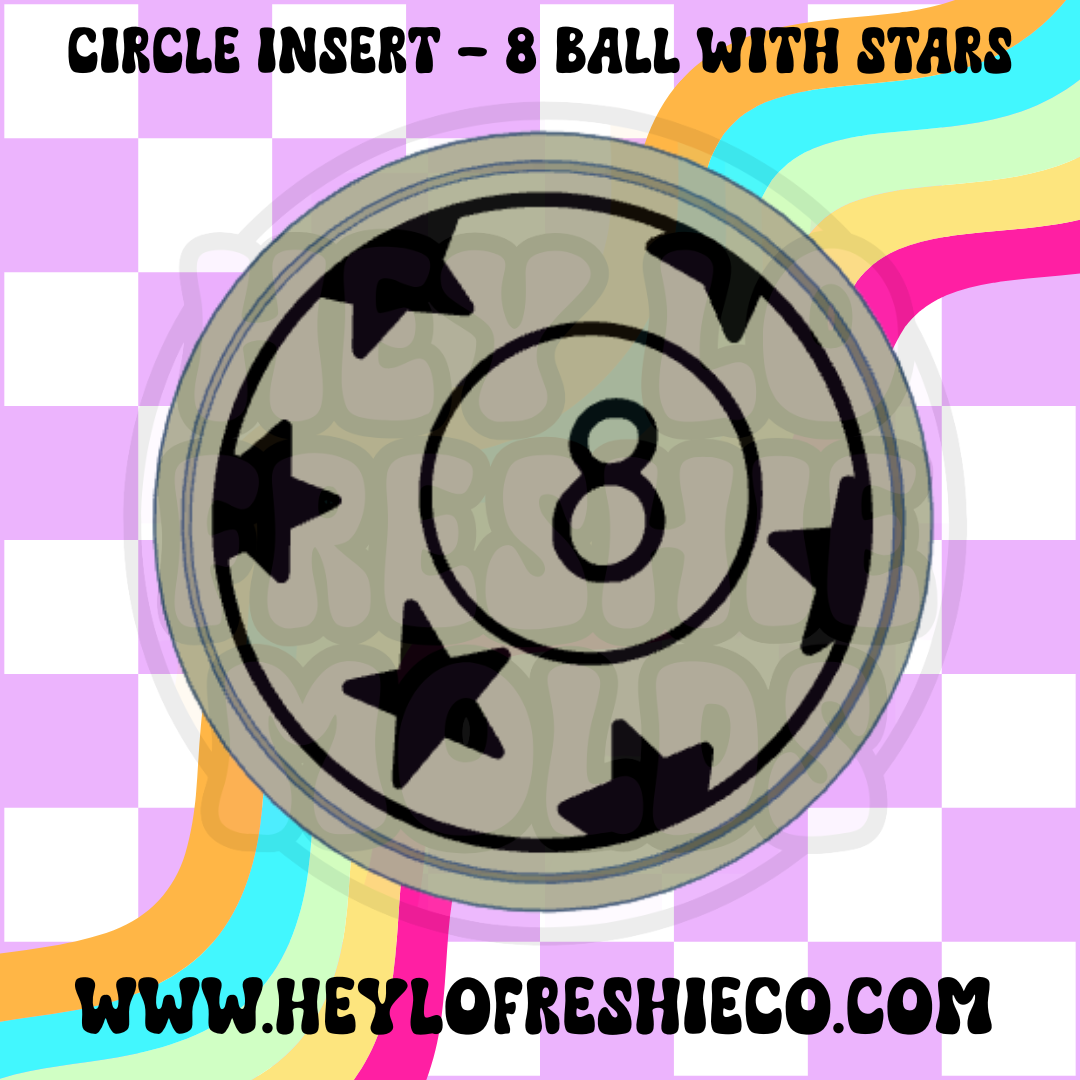 8 Ball Insert Silicone Mold