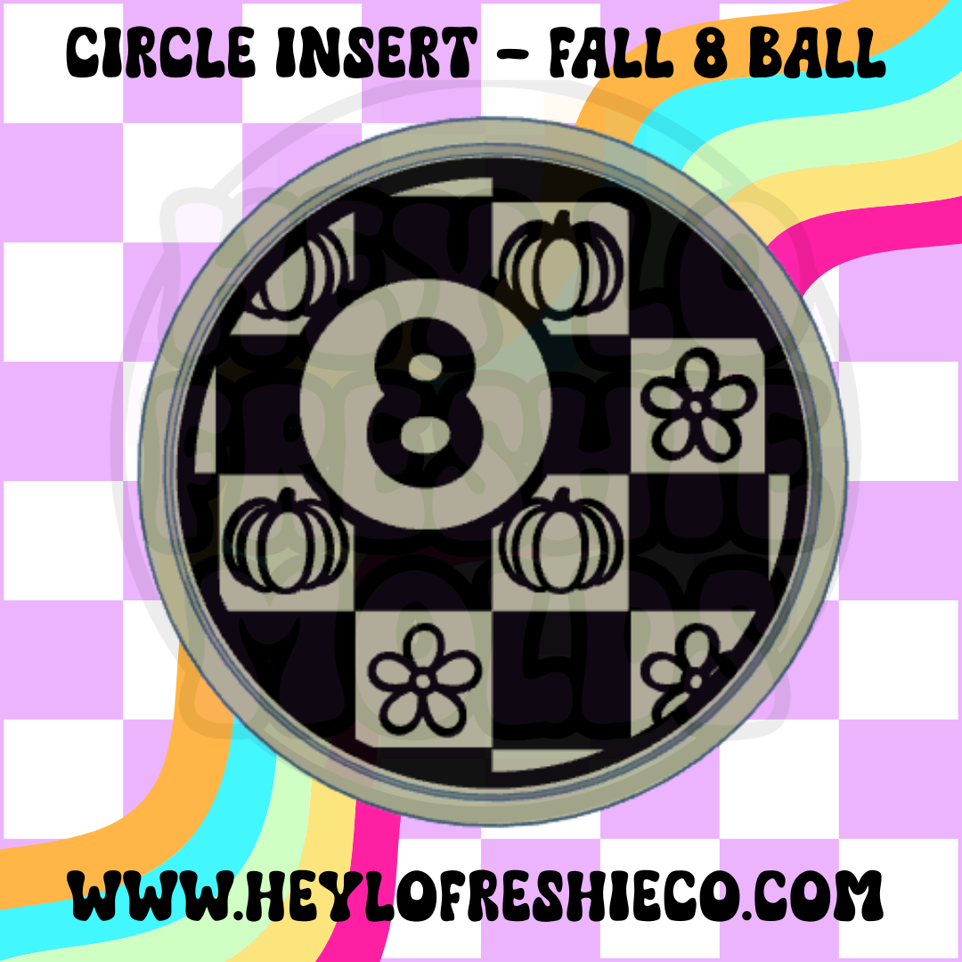 8 Ball Insert Silicone Mold