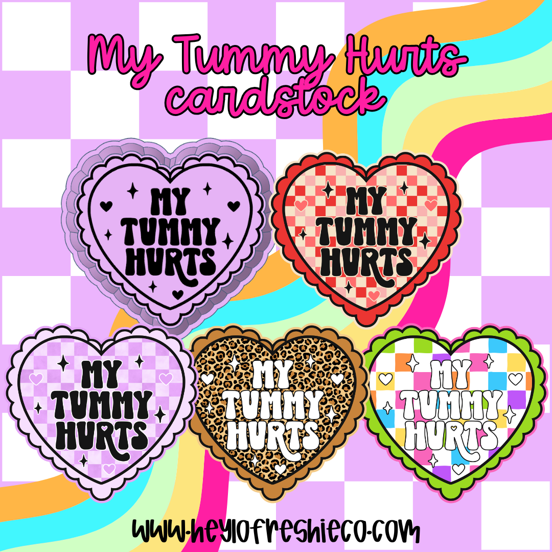 Cardstock Grab Bag | My Tummy Hurts