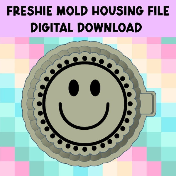 RHINESTONE SMILEY STL DIGITAL DOWNLOAD