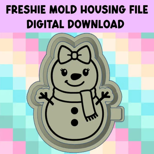 SNOWGIRL STL DIGITAL DOWNLOAD