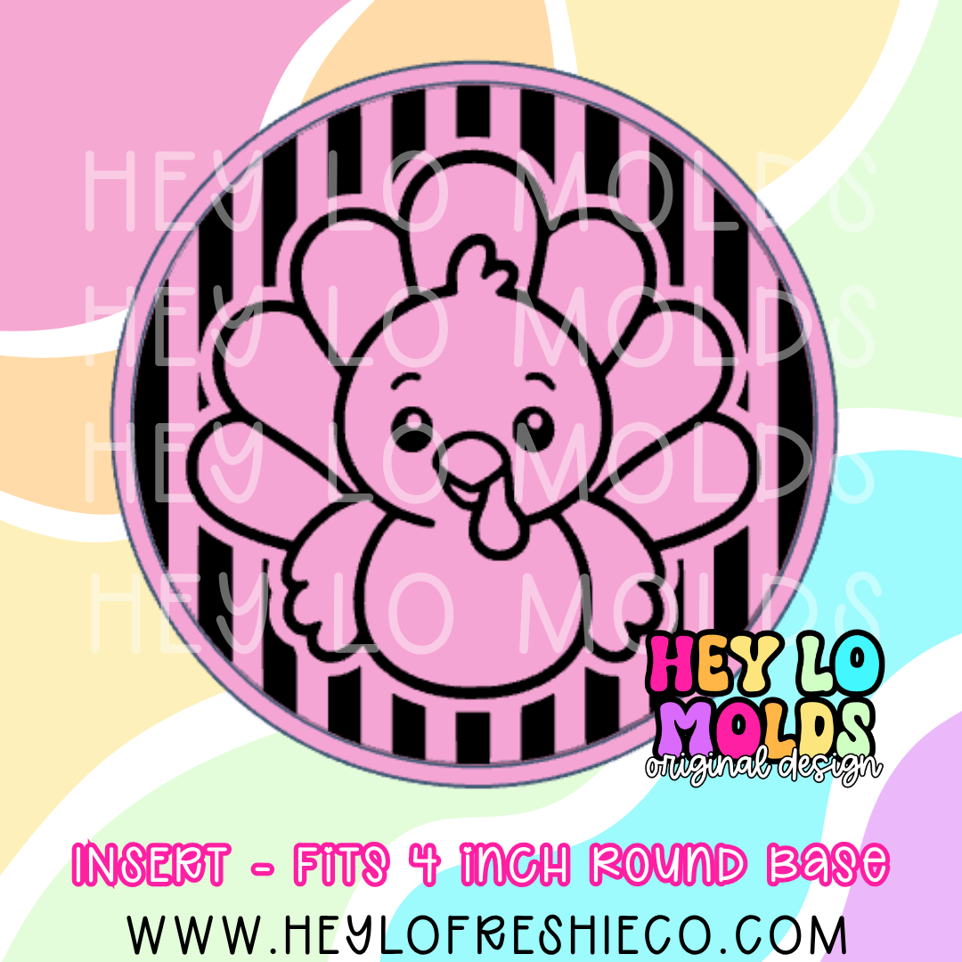4 Inch Round Insert - Turkey