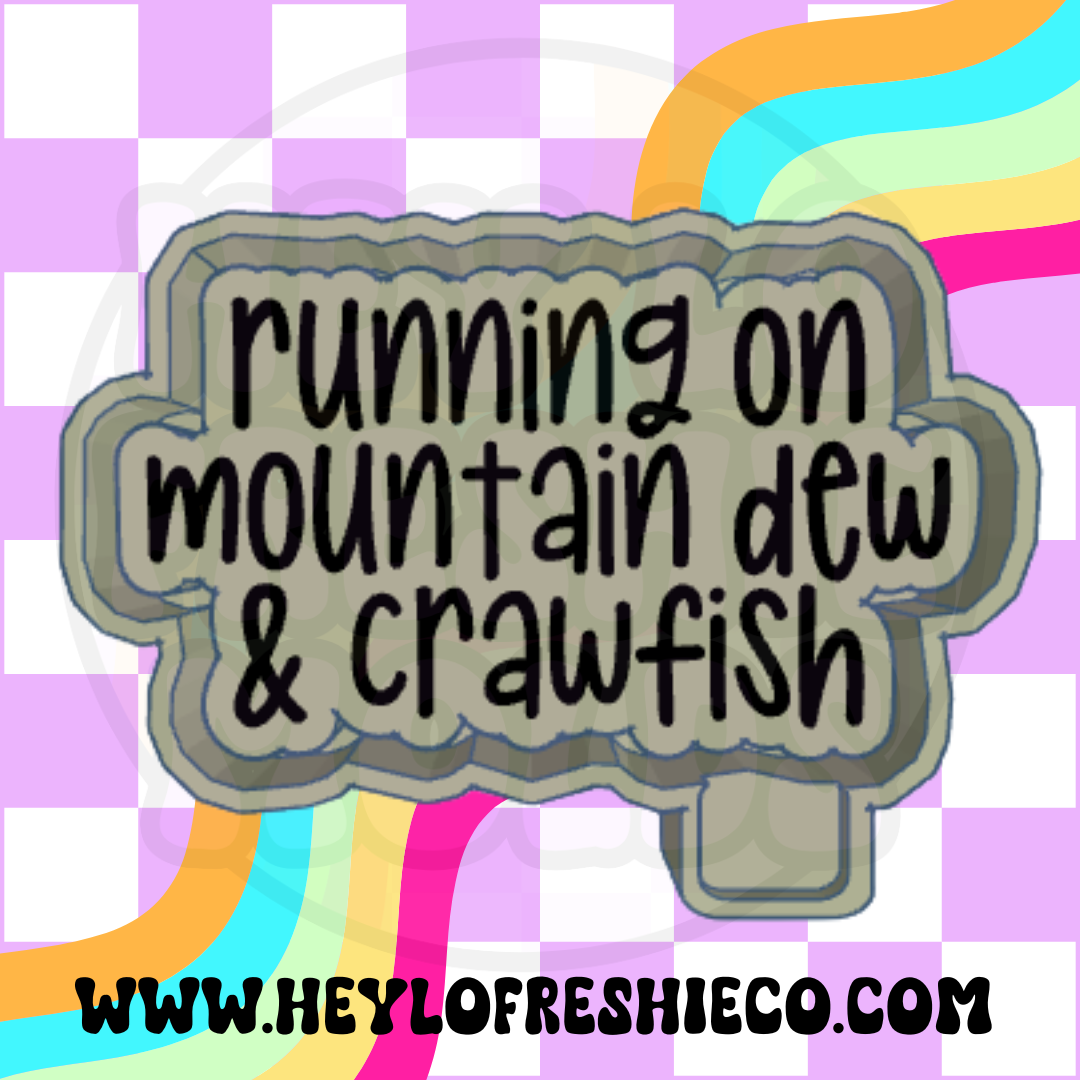 "Running On"  Silicone Molds